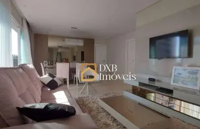 Apartamento 100% mobiliado com 3 qts e 3 vagas para alugar, 111 m² por r$ 7.830/mês - champagnat - curitiba/pr