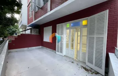 Leblon apartamento (tipo casa térreo) varanda 2 quartos suíte