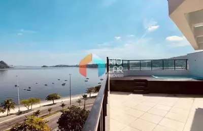 Cobertura linear para venda e locação, charitas, niterói, rj