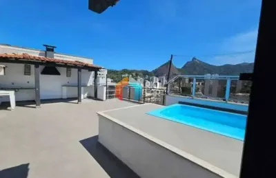 Cobertura duplex à venda, laranjeiras, rio de janeiro, rj
