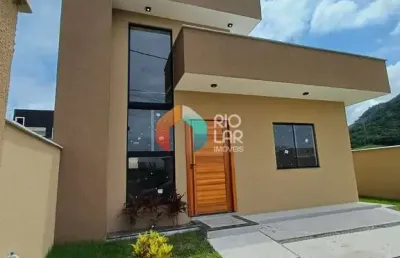 Casa em condomínio fechado com 3 quartos à venda na Estrada Henfil, Pindobas, Maricá