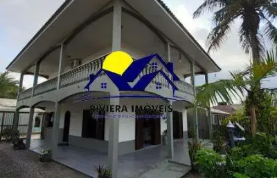 Sobrado para venda em pontal do paraná, balneário praia de leste, 4 dormitórios, 1 suíte, 4 banheiros