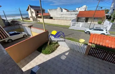 Sobrado para venda em matinhos, balneário praia grande, 4 dormitórios, 1 suíte, 3 banheiros, 4 vagas