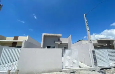 Casa para venda em matinhos, balneário ipacaraí, 3 dormitórios, 1 suíte, 1 banheiro, 6 vagas