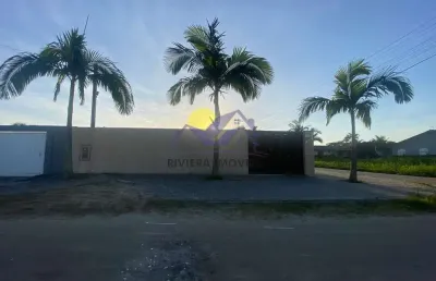 Casa para venda em matinhos, balneário monções, 5 dormitórios, 4 suítes, 2 banheiros, 2 vagas