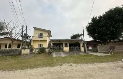Casa para venda em matinhos, balneário gaivotas, 2 dormitórios, 1 banheiro, 2 vagas