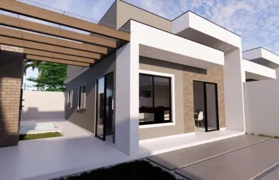 Casa para venda em matinhos, curraes, 2 dormitórios, 1 suíte, 1 banheiro, 1 vaga