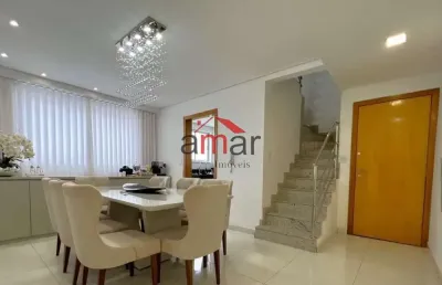 Cobertura com 2 quartos à venda no castelo, belo horizonte  por r$ 850.000