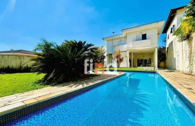 Casa com 5 suítes, 400 m² - venda por r$ 2.400.000 ou aluguel por r$ 14.455/mês - são paulo ll - granja viana - cotia/sp