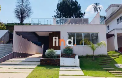 Casa com 4 dormitórios (suítes) à venda, 315 m² por r$ 1.890.000 - granja viana - vintage - cotia/sp
