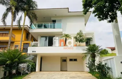 Casa com 4 dormitórios (4 suítes), 439 m² - venda por r$ 3.400.000 ou aluguel por r$ 12.500/mês - são paulo ll - granja viana - cotia/sp