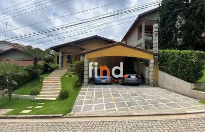 Casa com 3 dormitórios (1 suíte) à venda, 361 m² por r$ 1.270.000 - residence plaza - granja viana - cotia/sp