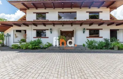 Casa com 4 dormitórios (4 suítes), 951 m² - venda por r$ 6.700.000 ou aluguel por r$ 34.599/mês - granja viana - cotia/sp