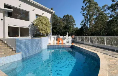Casa com 5 dormitórios (5 suítes), 1100 m² - venda por r$ 7.300.000 ou aluguel por r$ 26.995/mês - são paulo ii - cotia/sp
