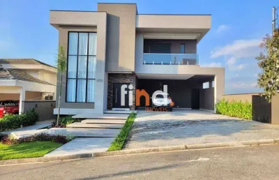Casa com 4 dormitórios (suítes) à venda, 580 m² por r$ 5.800.000 - reserva santa maria - jandira/sp