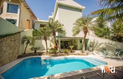 Casa com 5 dormitórios  (4 suítes), à venda, 420 m² por r$ 1.650.000 - são paulo ll - granja viana - cotia/sp