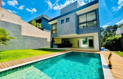Casa com 4 dormitórios (suítes) à venda, 330 m² por r$ 3.300.000 - granja viana - vintage - embu das artes/sp