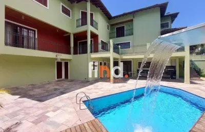Casa com 4 dormitórios (suítes), 436 m² - venda por r$ 2.950.000 ou aluguel por r$ 16.367/mês - são paulo ll - granja viana - cotia/sp