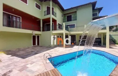 Casa com 4 dormitórios (suítes), 436 m² - venda por r$ 2.950.000 ou aluguel por r$ 16.367/mês - são paulo ll - granja viana - cotia/sp