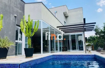 Casa com 5 dormitórios (5 suítes) à venda, 600 m² por r$ 3.500.000 - granja viana – são paulo ii - cotia/sp