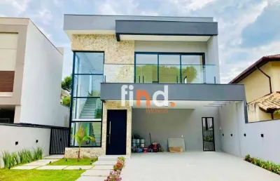 Casa nova com 4 dormitórios (suítes) à venda, 335 m² por r$ 2.790.000 - são paulo ll - granja viana - cotia/sp