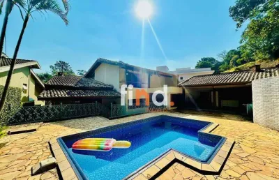 Casa com 4 dormitórios (2 suítes) à venda, 448 m² por r$ 1.680.000 - são paulo ll - granja viana - cotia/sp