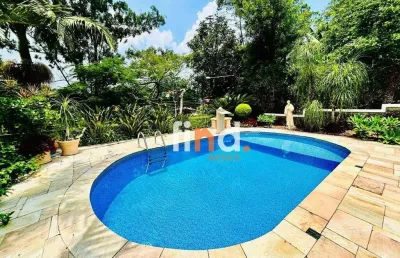 Casa com 3 dormitórios para alugar, 420 m² por r$ 16.151,87/mês - granja viana ii gleba 4 e 5 - cotia/sp