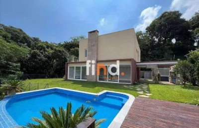 Casa com 4 dormitórios (suítes) à venda, 493 m² por r$ 2.690.000 - granja viana – pousada dos bandeirantes - carapicuíba/sp