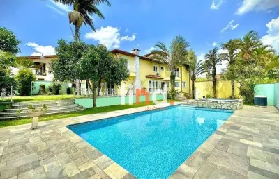 Casa com 4 dormitórios (suítes) à venda, 753 m² por r$ 3.500.000 - são paulo ll - granja viana - cotia/sp