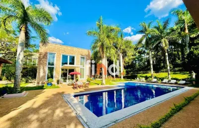 Casa com 7 dormitórios, 1597 m² - venda por r$ 30.000.000,00 ou aluguel por r$ 70.000,00/mês - parque silvino pereira - cotia/sp