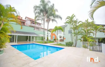 Casa com 4 dormitórios à venda, 450 m² por r$ 2.150.000,00 - são paulo ii - cotia/sp