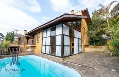 Casa com 4 dormitórios para alugar, 275 m² por r$ 12.720,07/mês - santa felicidade - curitiba/pr