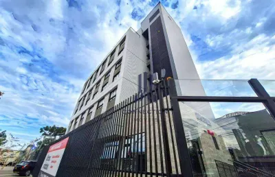 Studio com 1 dormitório para alugar, 18 m² por r$ 2.346,53/mês - água verde - curitiba/pr