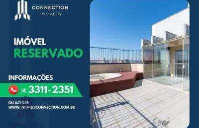 Cobertura duplex com 4 dormitórios para alugar, 158 m²  - água verde - curitiba/pr