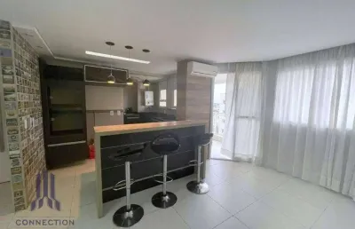 Apartamento com 2 dormitórios para alugar, 65 m² por r$ 4.092,65/mês - portão - curitiba/pr