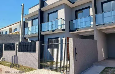 Sobrado com 3 dormitórios à venda, 81 m² por r$ 430.000,00 - tatuquara - curitiba/pr