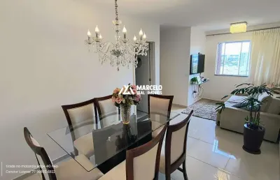Apartamento 6° andar, medindo 70m2 com 3 quartos sendo 1 suíte, 2 vagas no vog c