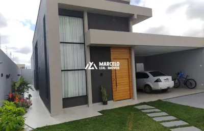 Linda casa de alto padrão com 4/4 sendo 02 suítes, usina de energia solar com ca