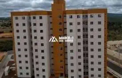 Apartamento pronto para morar em condomínio fechado no alto do candeias com 2 qu
