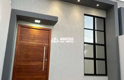 Casa térrea com acabamento moderno e boa localização - bairro são pedro, loteame