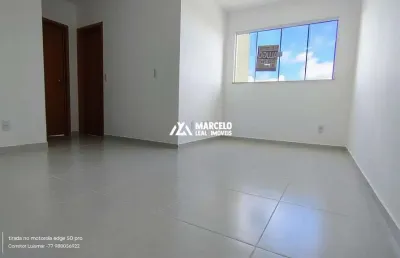 Vendo apartamento nascente 3º andar, 2 quartos sendo 1 suíte em condomínio compl
