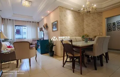 Vendo apartamento 3 quartos sendo 1 suíte, 2 salas, cozinha, amplo banheiro soci