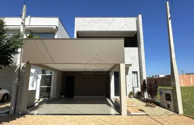 Casa em condomínio fechado com 3 quartos à venda na avenida laranjal paulista, 3750, campestre, piracicaba por r$ 1.250.000