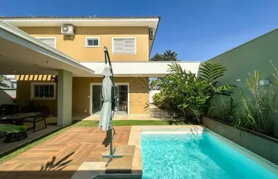 Casa em condomínio fechado com 3 quartos à venda na jorge césar de vargas, 28, campestre, piracicaba por r$ 1.350.000