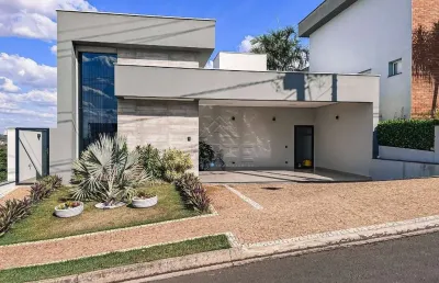 Casa em condomínio fechado com 3 quartos à venda na avenida jaime pereira, 3701, damha, piracicaba por r$ 1.800.000