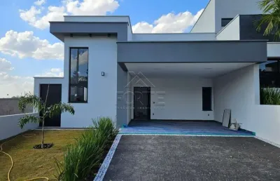 Casa em condomínio fechado com 3 quartos à venda na avenida das ondas, 5715, bongue, piracicaba por r$ 1.090.000