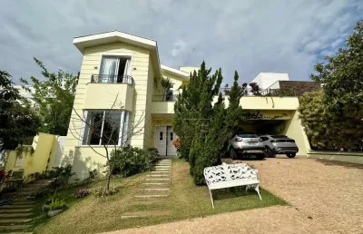 Casa em condomínio fechado com 4 quartos à venda na via comendador pedro morganti, 4813, monte alegre, piracicaba por r$ 3.700.000