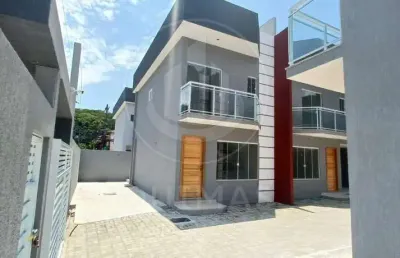 Casa 2 dormitórios para venda em rio das ostras, extensão do bosque, 2 dormitórios, 2 suítes, 3 banheiros, 2 vagas