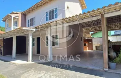 Casa 3 dormitórios para venda em rio das ostras, jardim marileia, 3 dormitórios, 1 suíte, 3 banheiros, 2 vagas