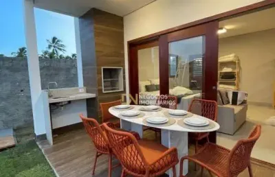 Flat com 2 dormitórios à venda, 100 m² por r$ 750.000 - centro - são miguel do gostoso/rn
